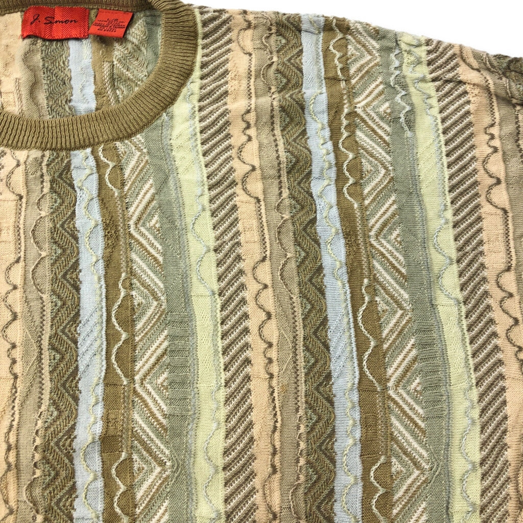 J.Simon 3D Knit Sweater