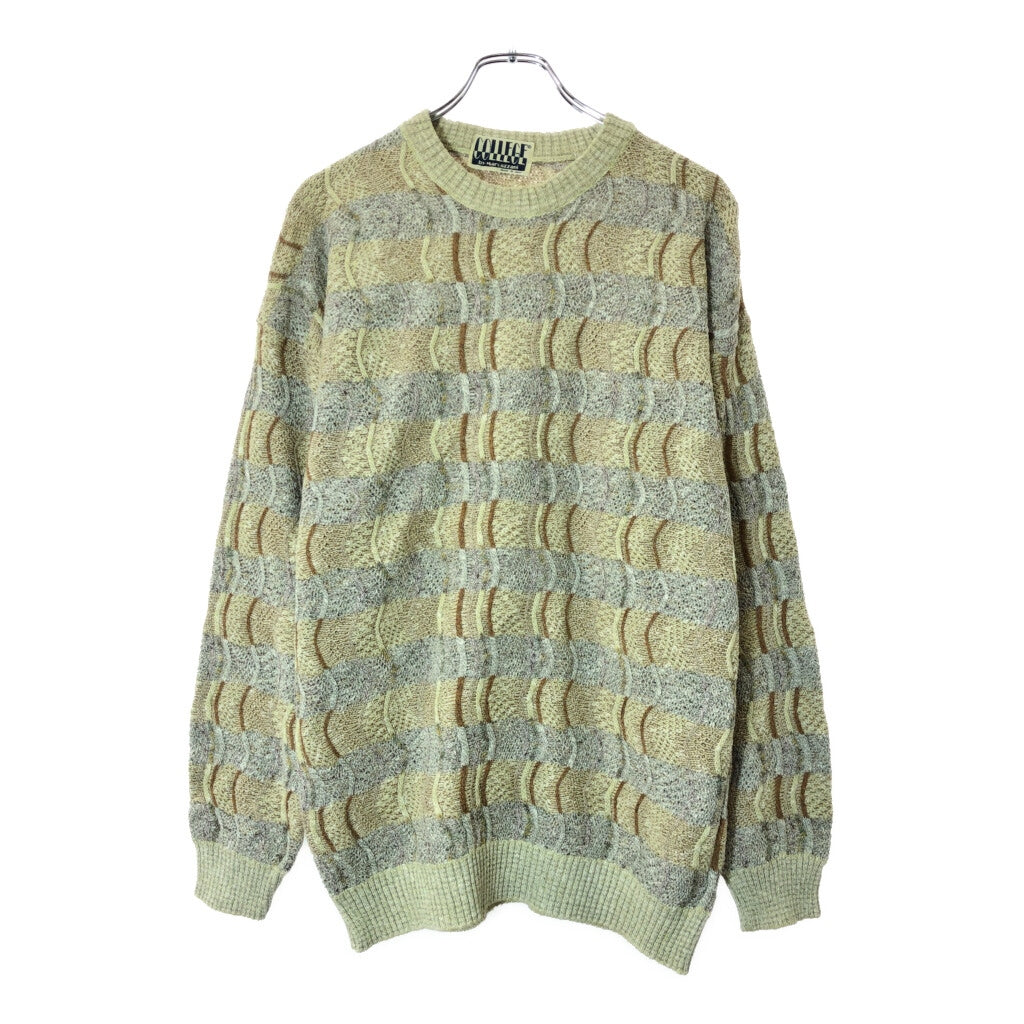 COLLEGE 3D Knit Sweater