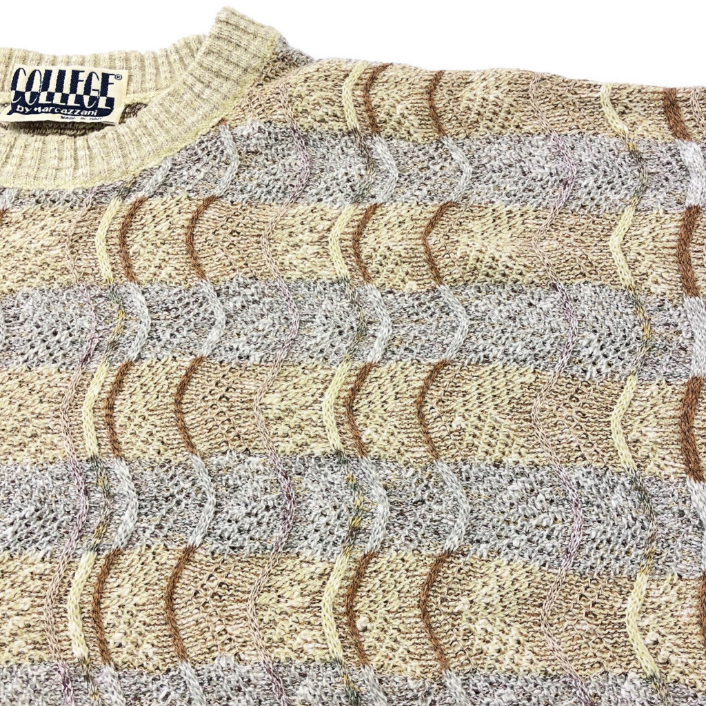 COLLEGE 3D Knit Sweater