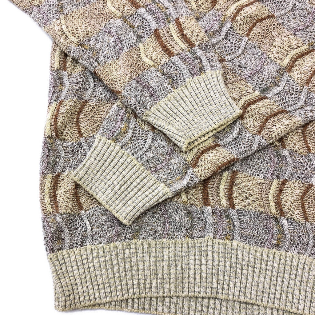 COLLEGE 3D Knit Sweater