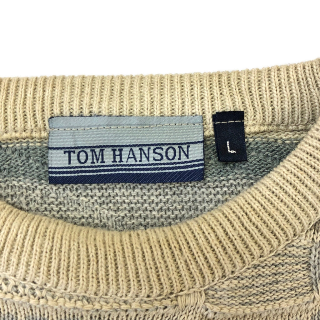 TOM HANSON 3D Knit Sweater