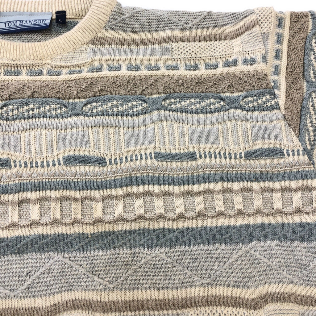 TOM HANSON 3D Knit Sweater