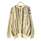 90s DARDANO 3D Knit Sweater