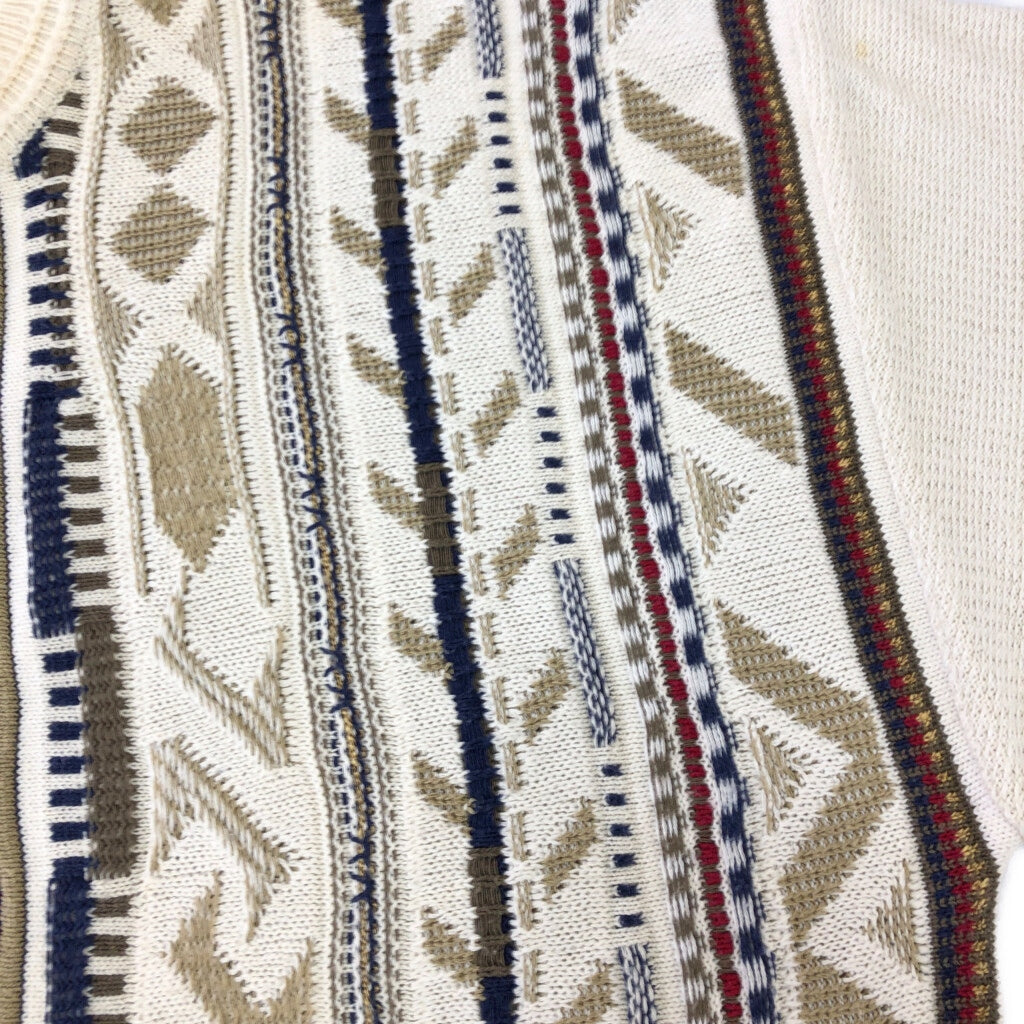 90s DARDANO 3D Knit Sweater