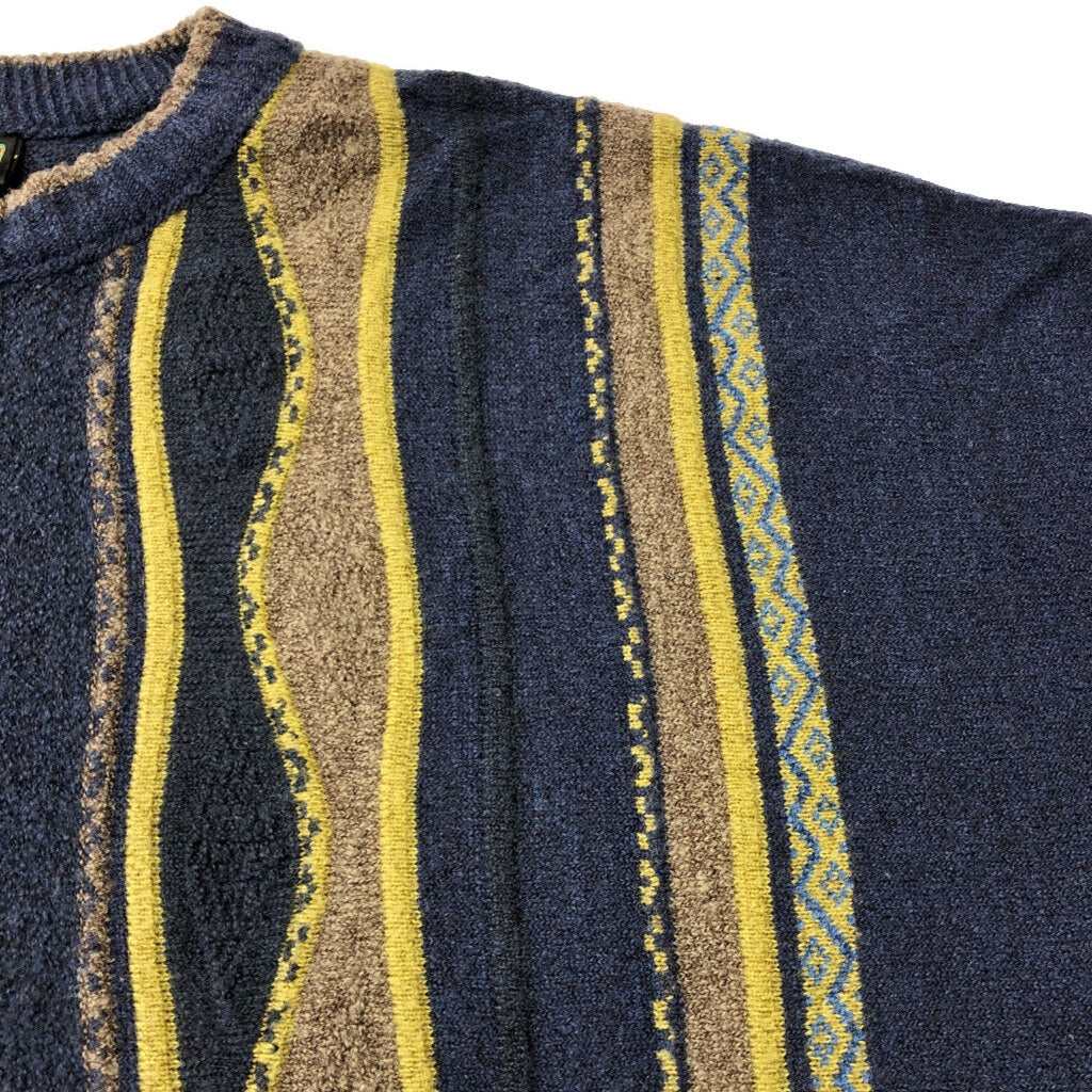 90s Ｗestbury 3D Knit Sweater