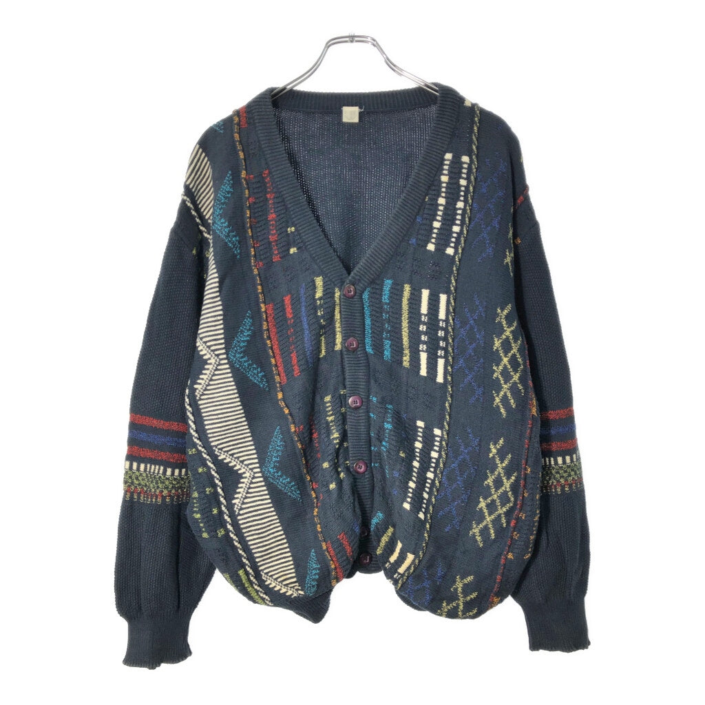 90s Patterned Cardigan