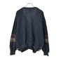 90s Patterned Cardigan