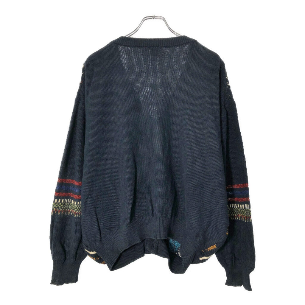 90s Patterned Cardigan