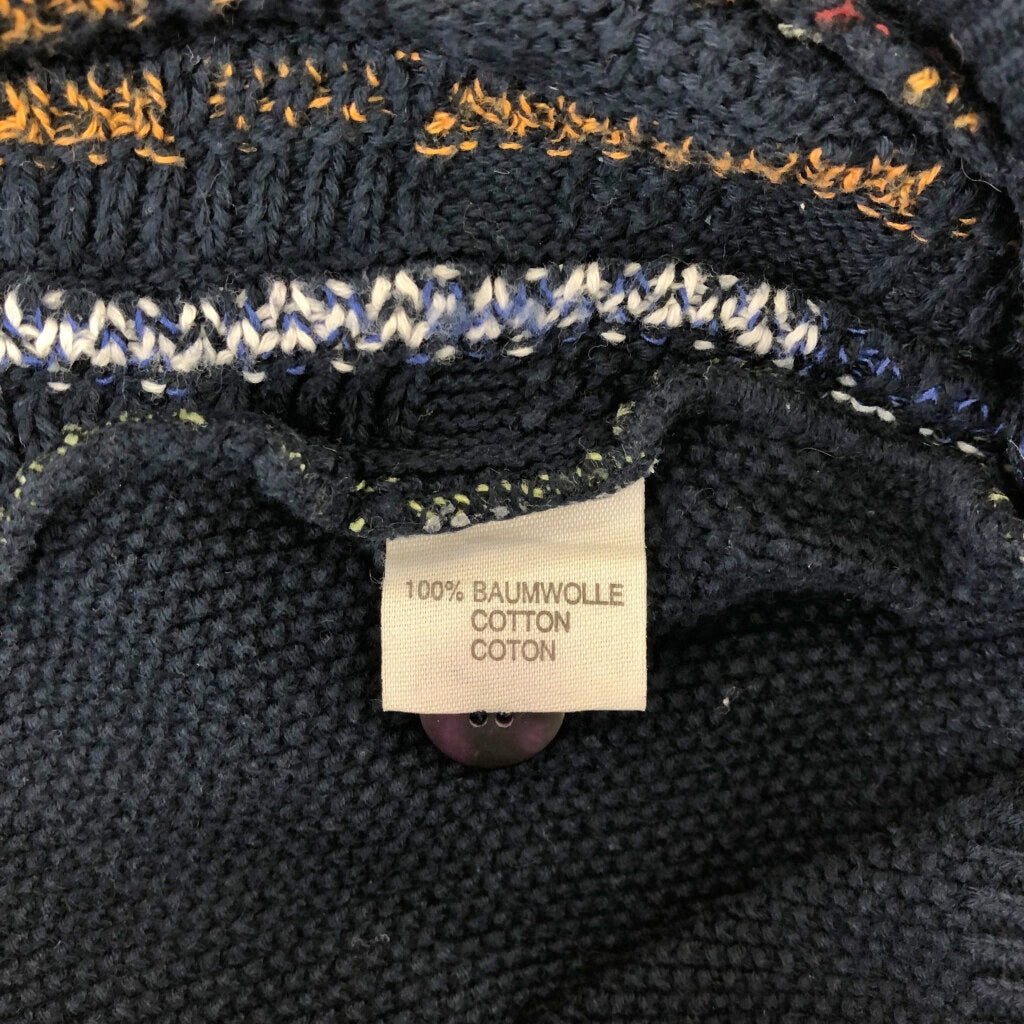 90s Patterned Cardigan