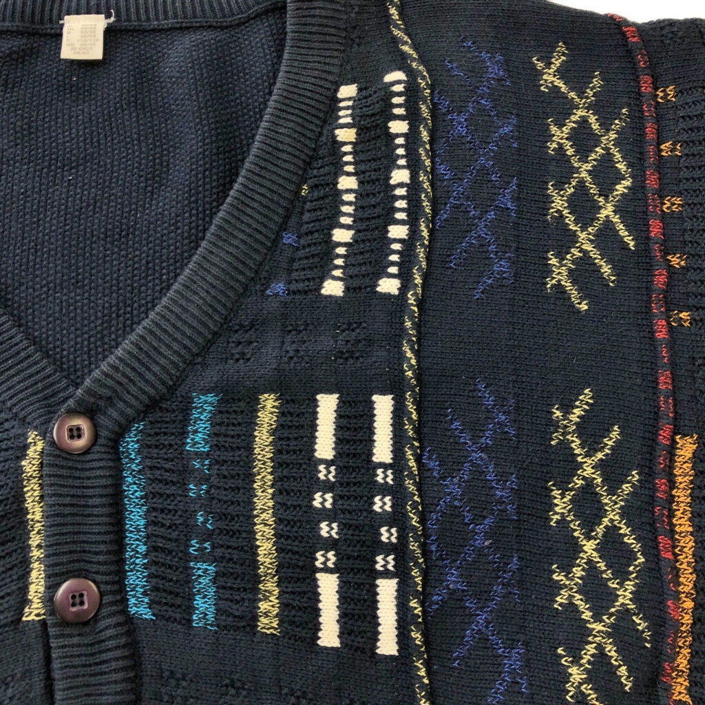 90s Patterned Cardigan