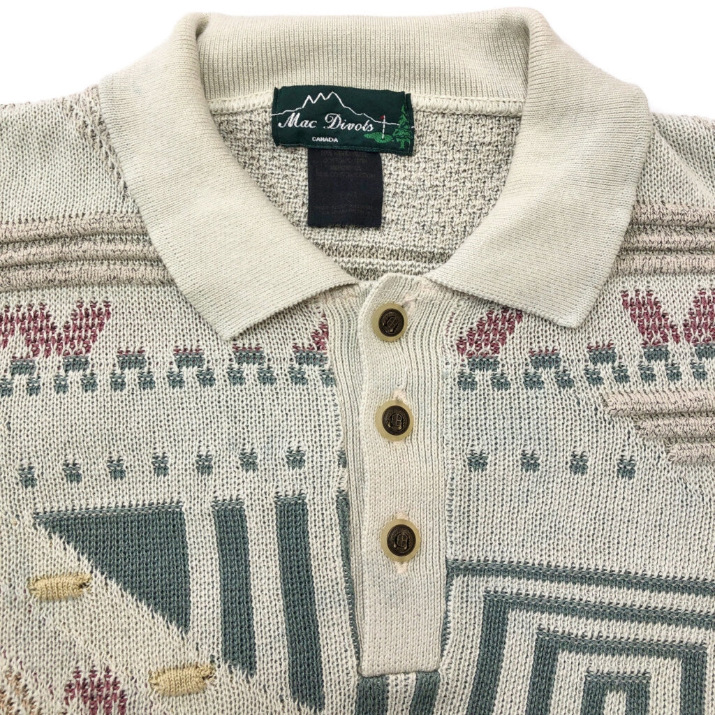 90s Mac Divots 3D Knit Sweater