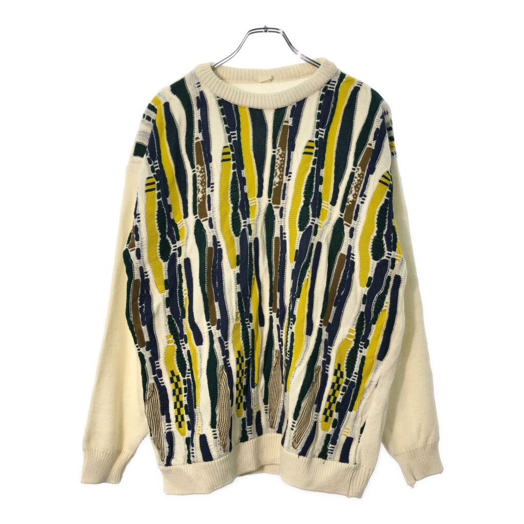90s 3D Knit Sweater