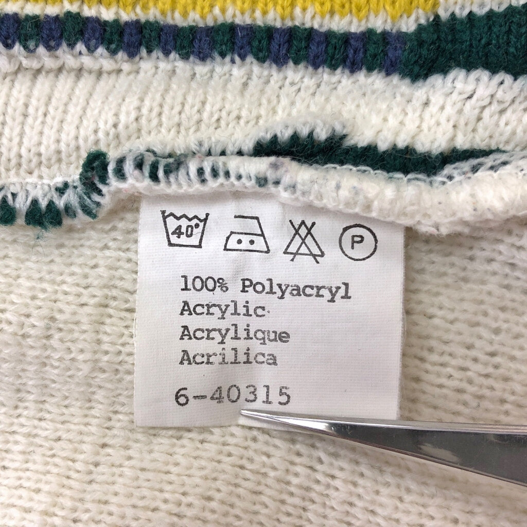 90s 3D Knit Sweater