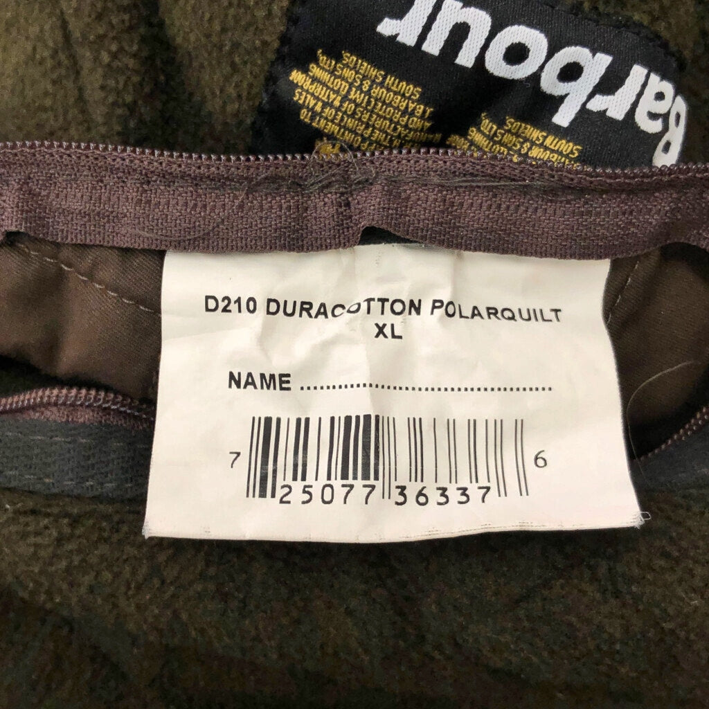 00s Barbour DURACOTTON POLARQUILT Jacket