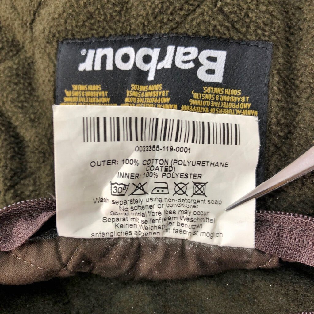 00s Barbour DURACOTTON POLARQUILT Jacket
