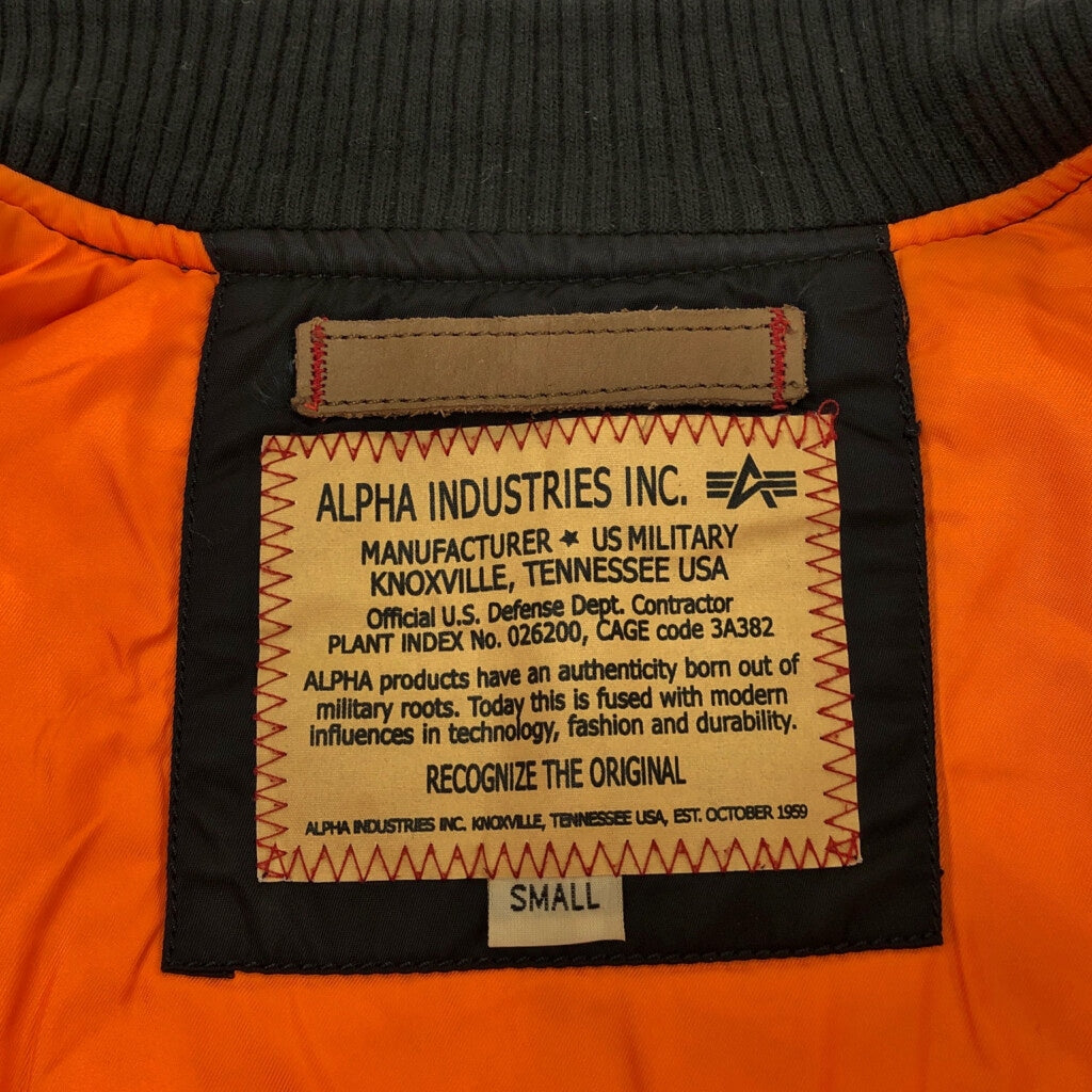 ALPHA INDUSTRIES MA-1 Flight Jacket Military Jacket