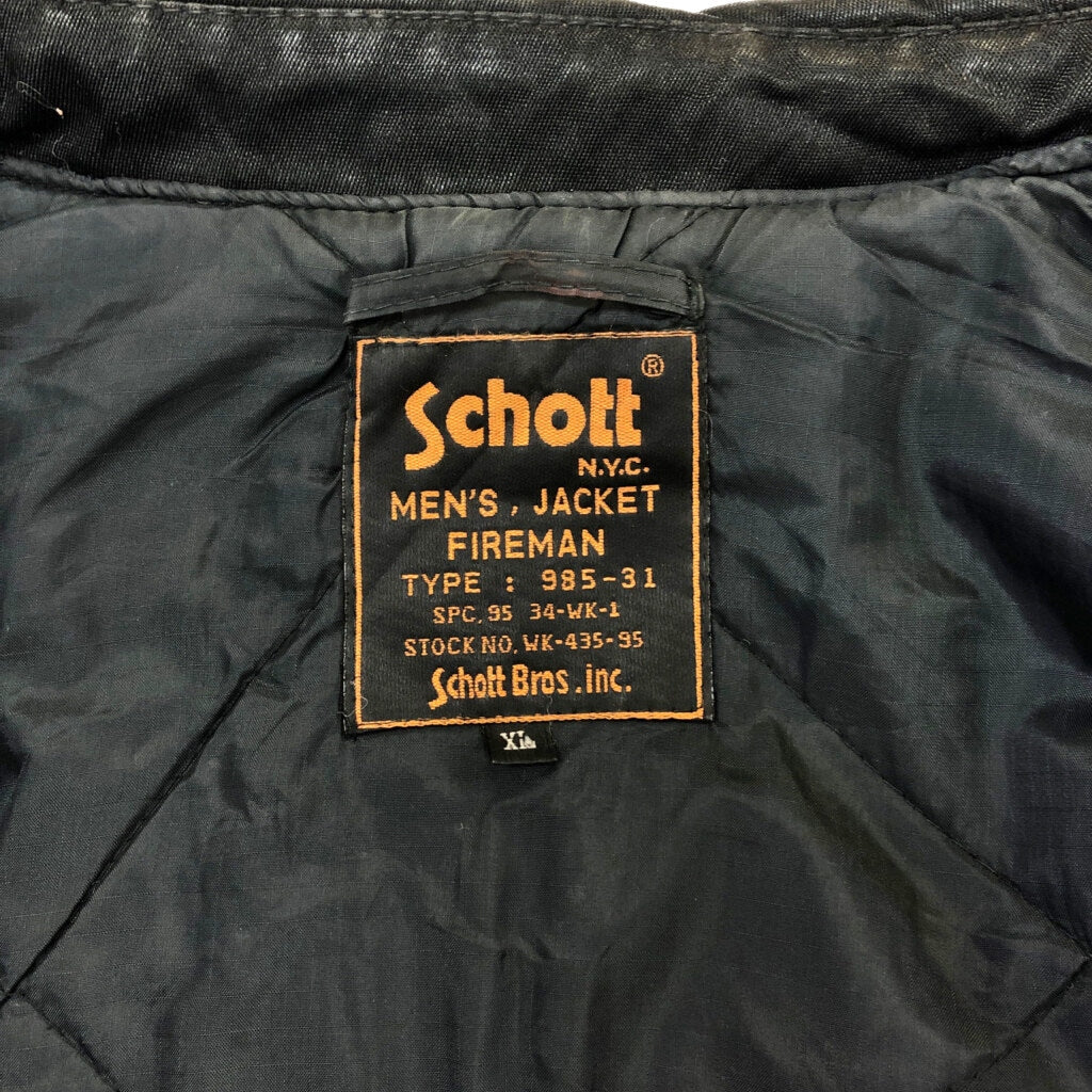 90s Schott Fireman Jacket