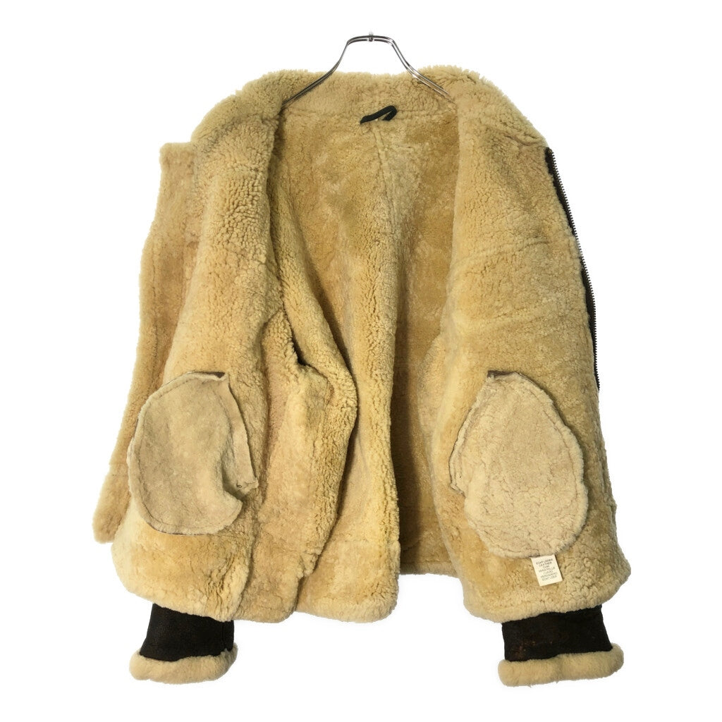 B-3 shearling jacket t Military