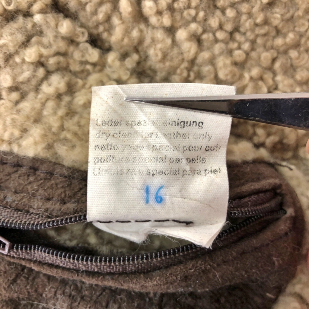 B-3 Military Jacket shearling jacket