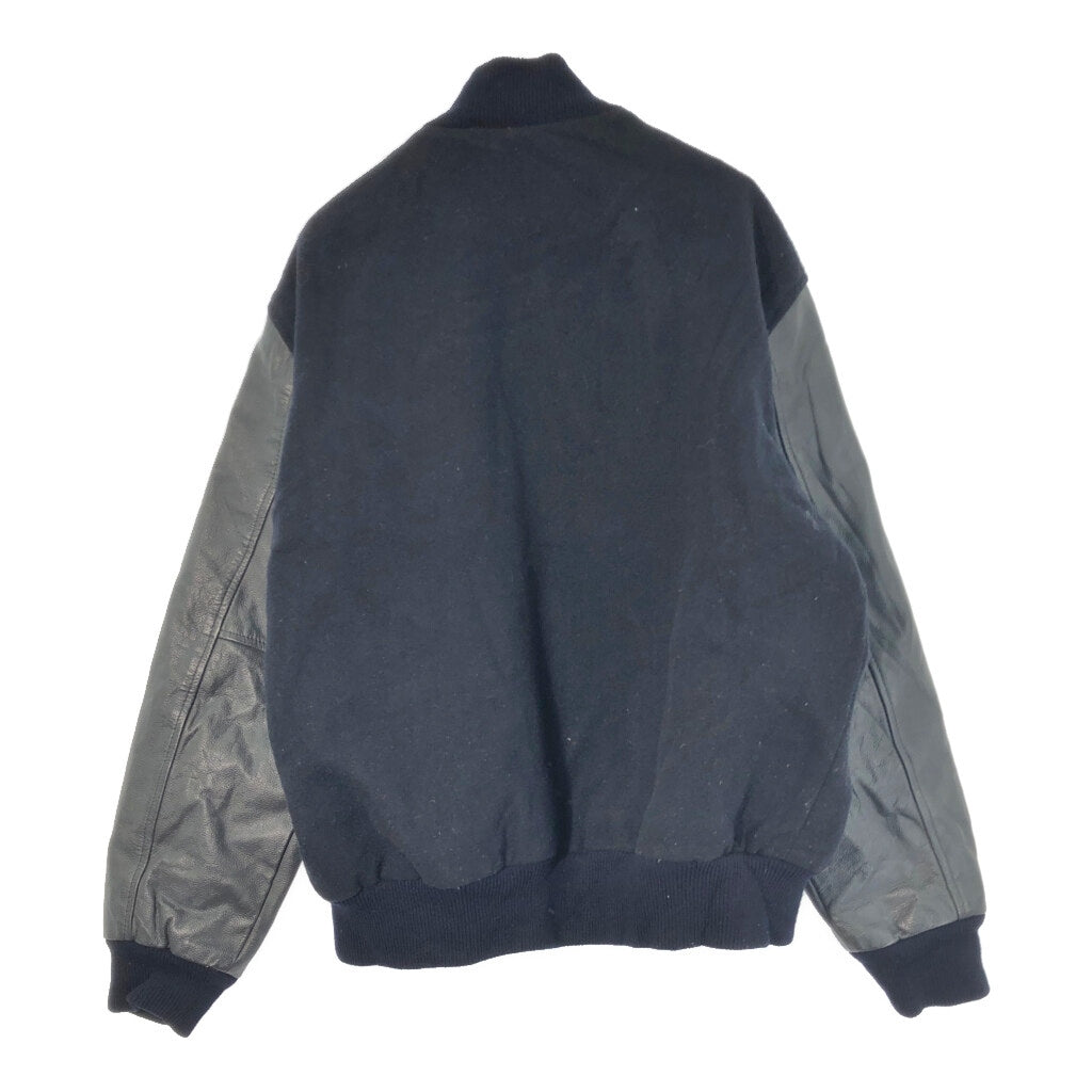 balfour leather switching Stadium Jacket