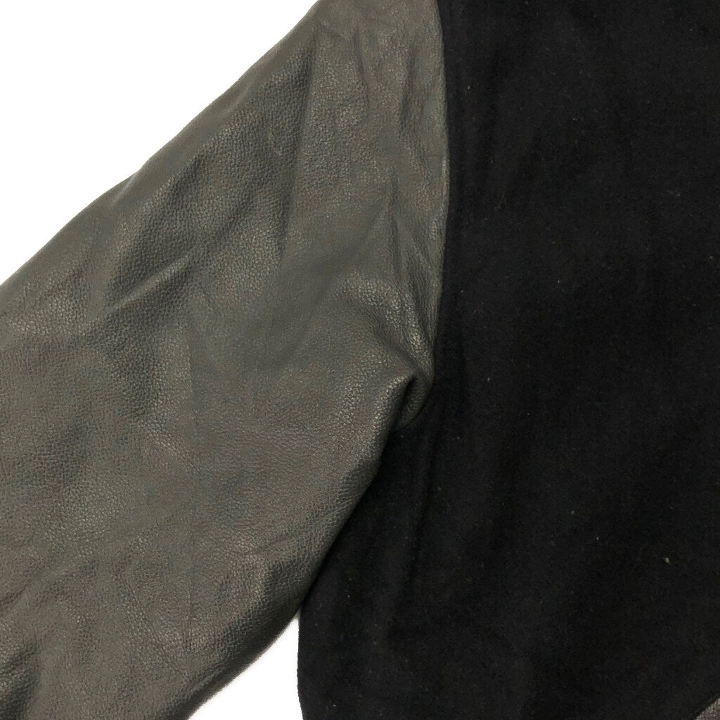 balfour leather switching Stadium Jacket