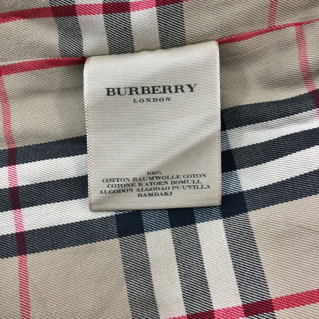 BURBERRY Balmacaan Soutien Collar Coat