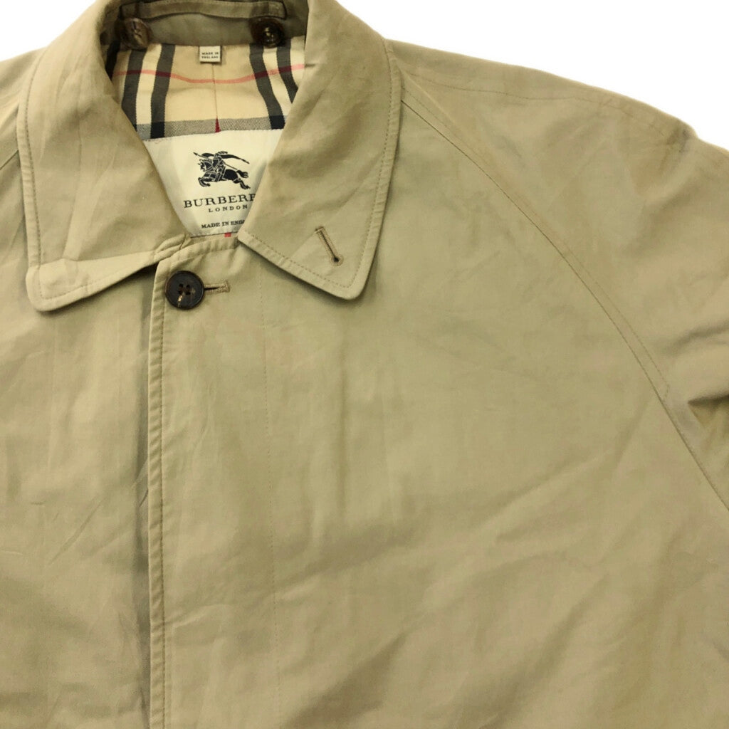 BURBERRY Balmacaan Soutien Collar Coat