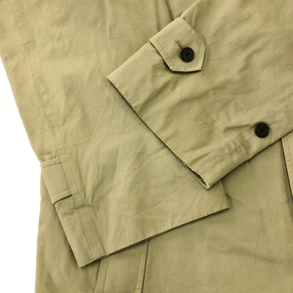 BURBERRY Balmacaan Soutien Collar Coat