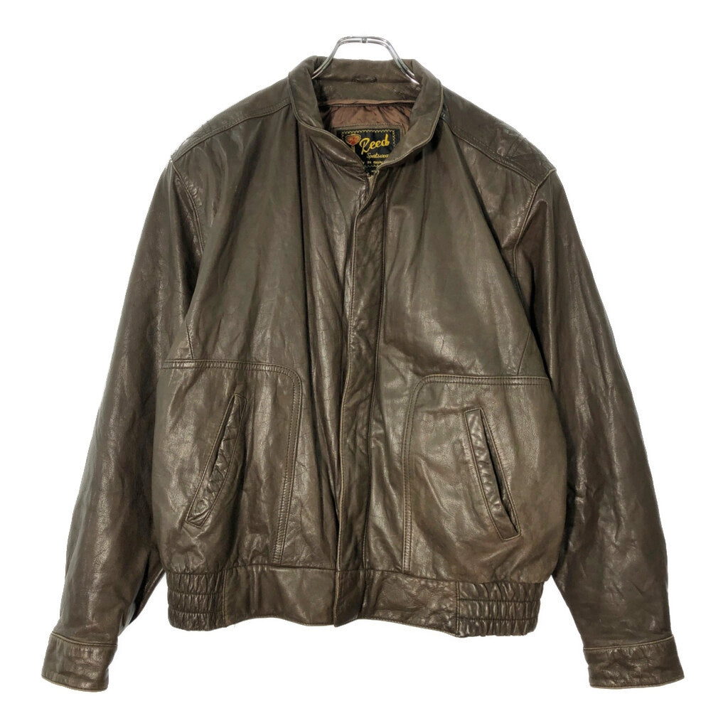 90s Reed Sportswear Leather Jacket