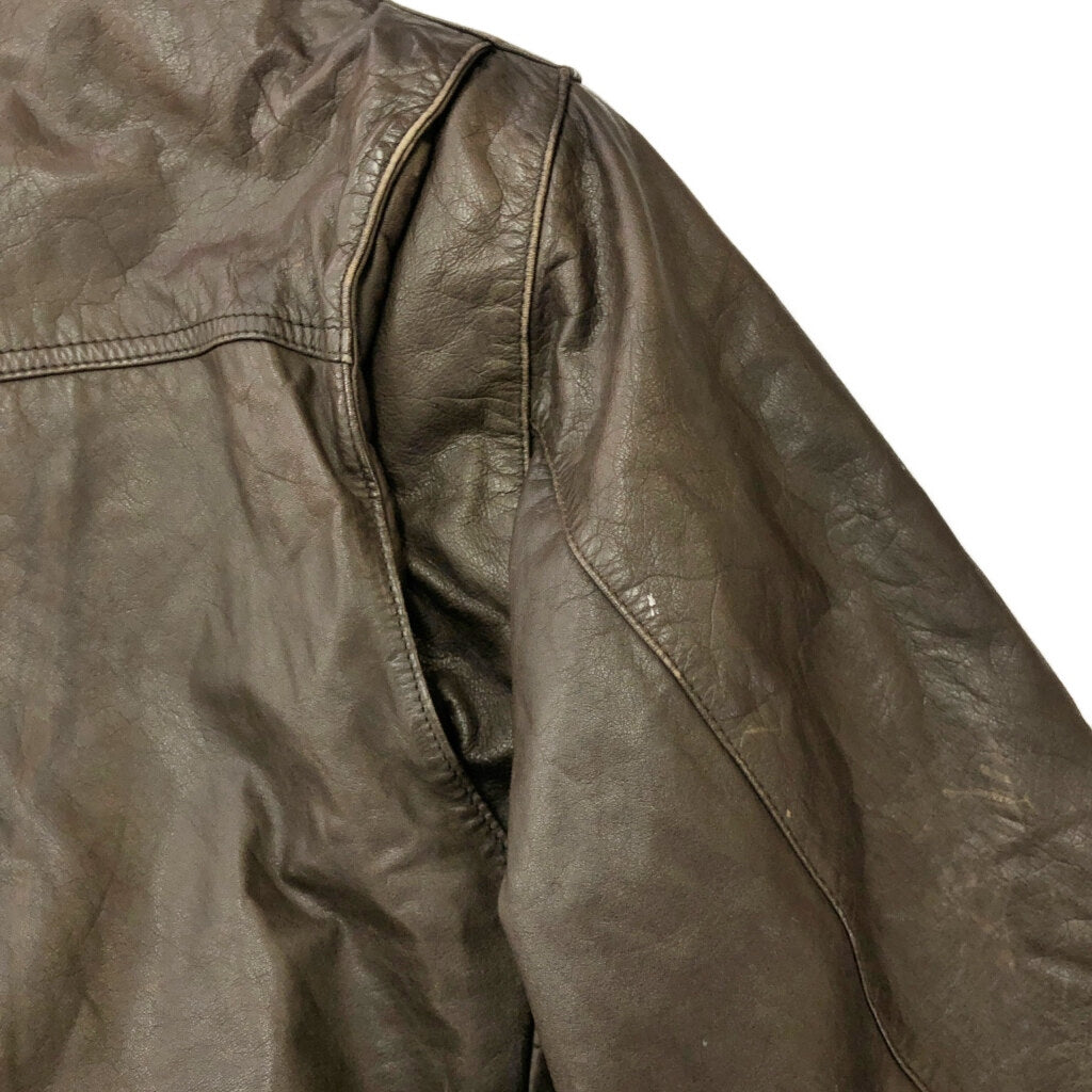 90s Reed Sportswear Leather Jacket