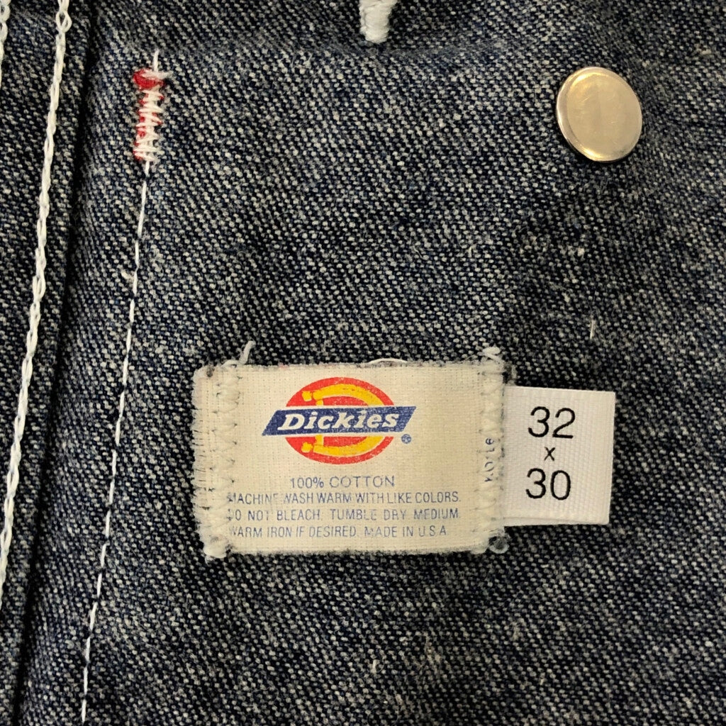 90s Dickies ディッキーズ Denim Bib Overall