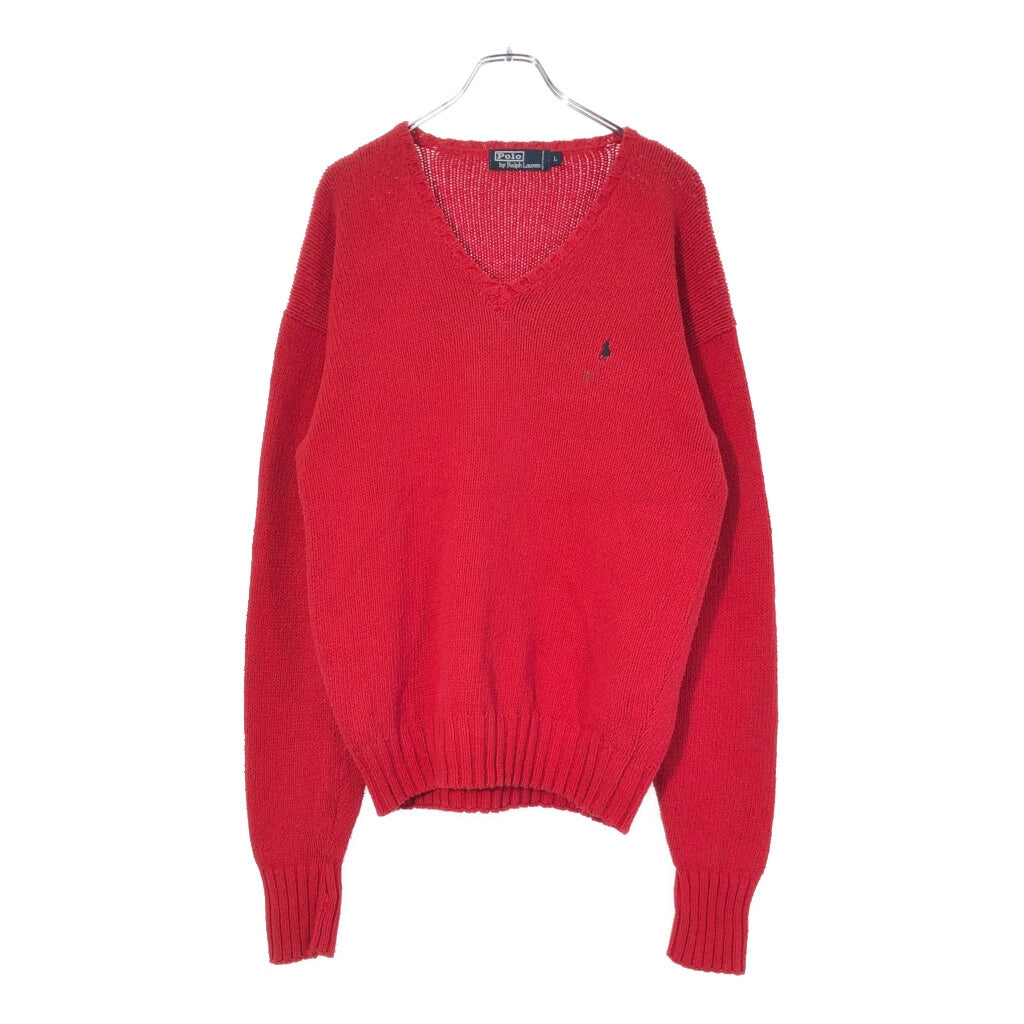 90s Polo by Ralph Lauren V-Neck Sweater