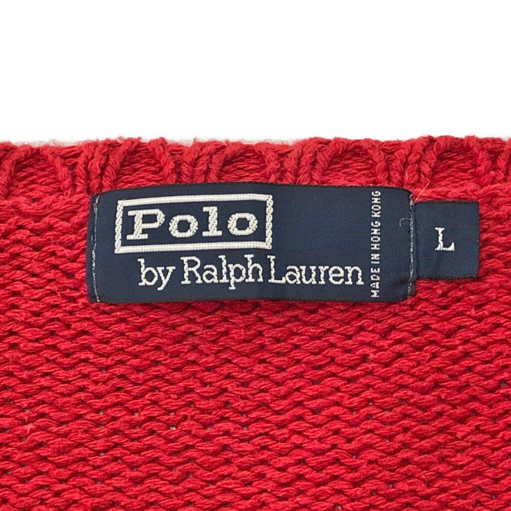 90s Polo by Ralph Lauren V-Neck Sweater