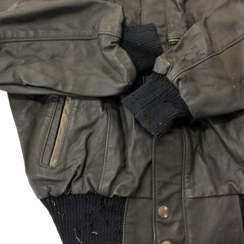 70s Sears Leather Jacket