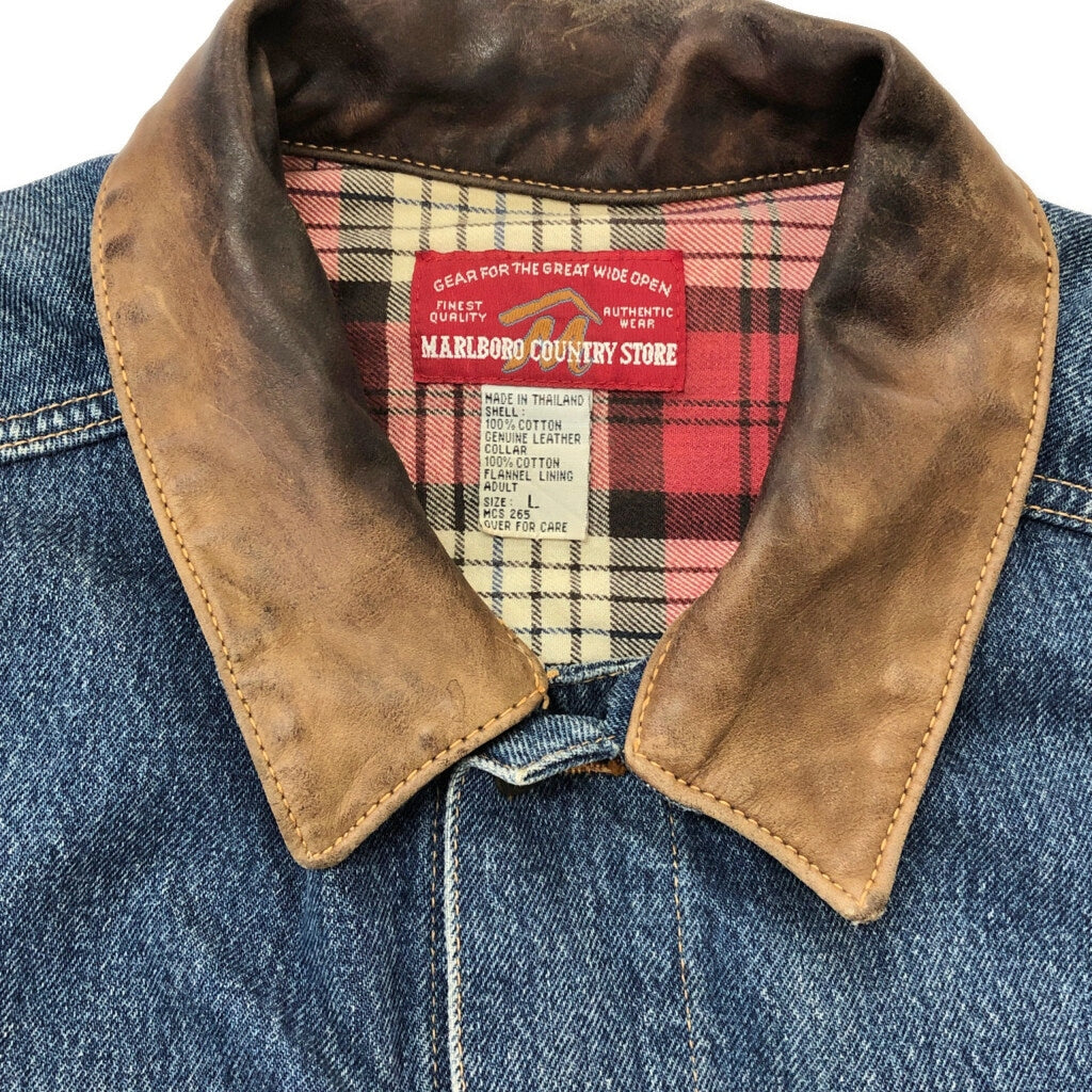 90s MARLBORO COUNTRY STORE Denim Jacket