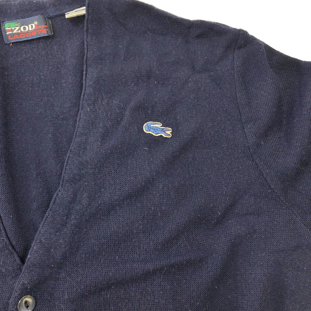 70s IZOD LACOSTE Plain Cardigan