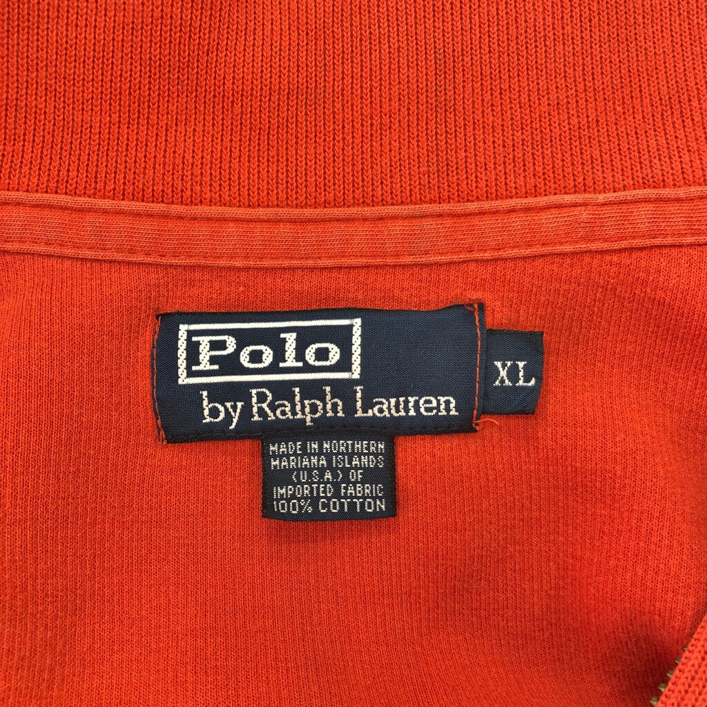 90s Polo by Ralph Lauren Half Zip Cotton Sweater