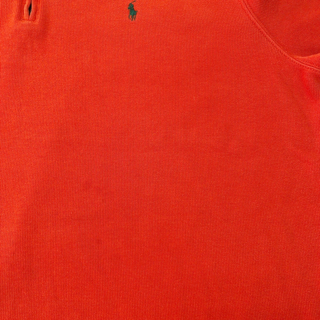 90s Polo by Ralph Lauren Half Zip Cotton Sweater