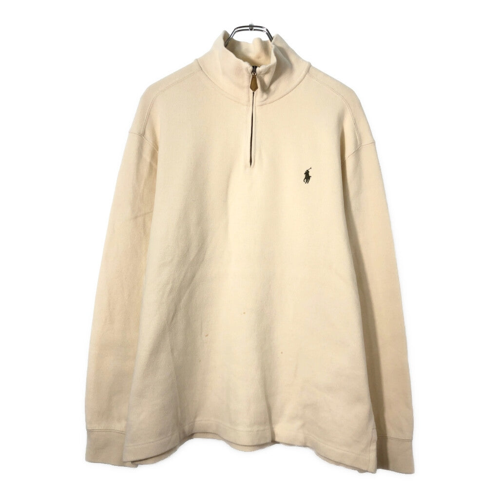 Polo by Ralph Lauren Half Zip Cotton Sweater