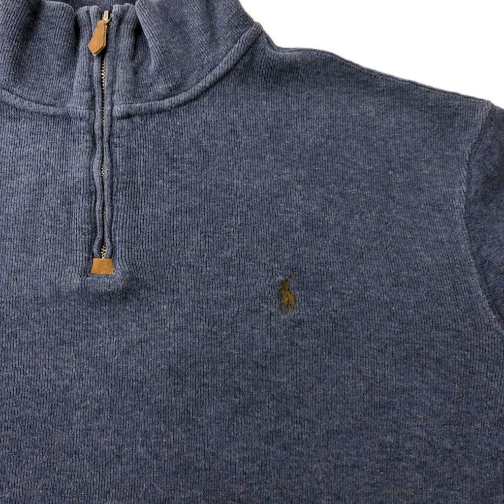 Polo by Ralph Lauren Half Zip Cotton Sweater Half Zip Sweater