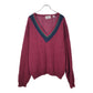 90s DUPLEX Tilden V-Neck Sweater