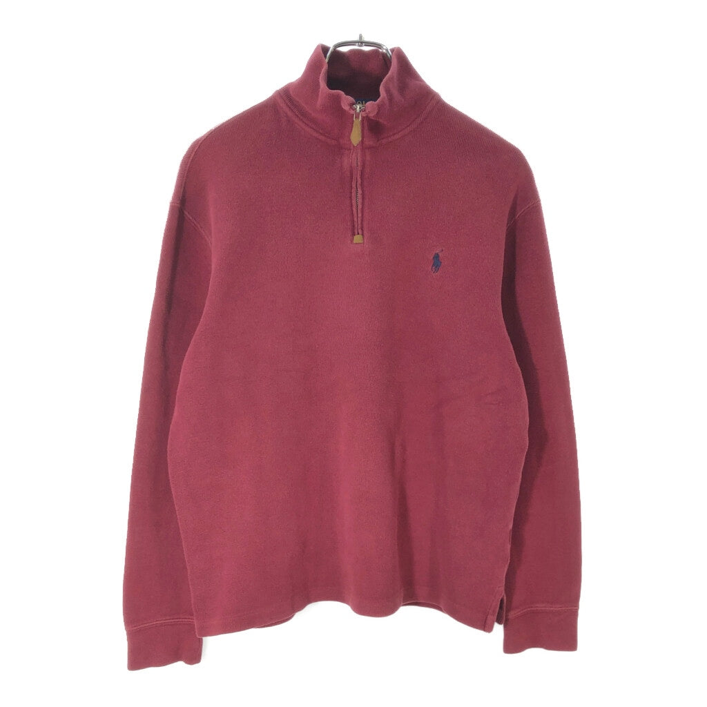 Polo by Ralph Lauren Half Zip Cotton Sweater