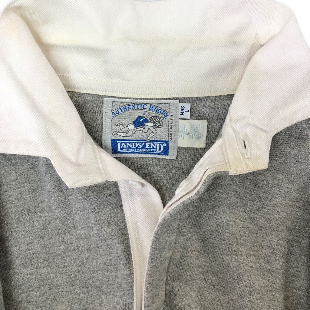 90s LANDS' END Rugby Shirt