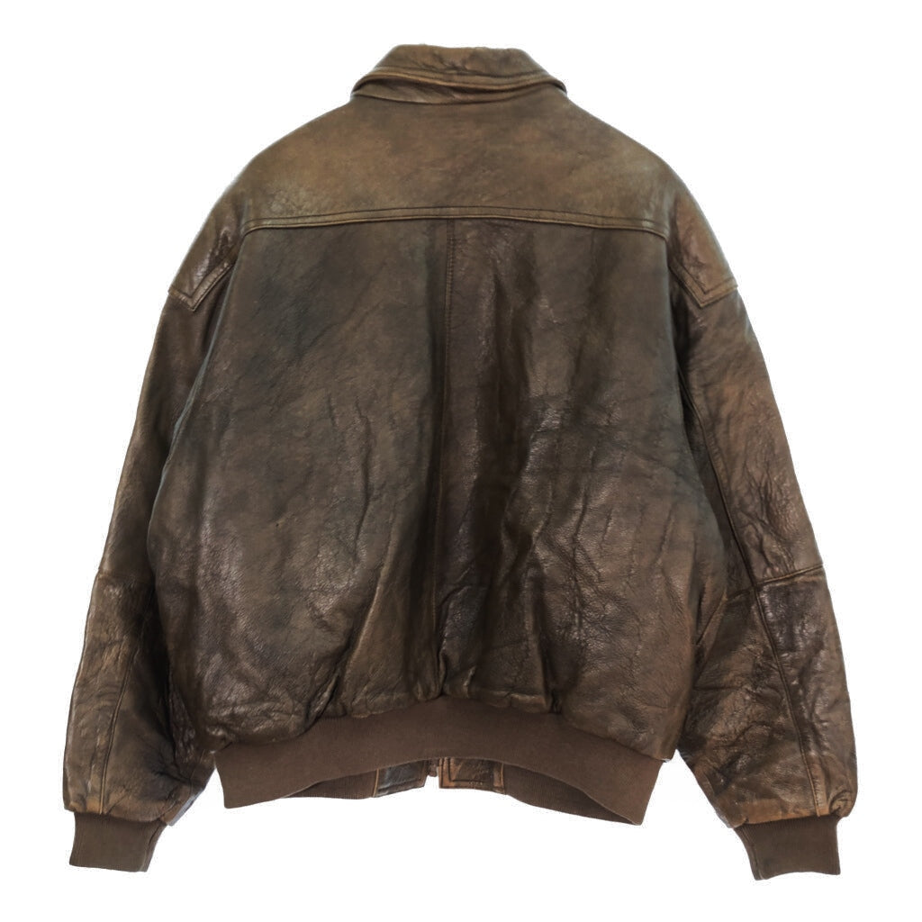 90s Philippe Monet Leather Jacket