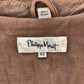 90s Philippe Monet Leather Jacket