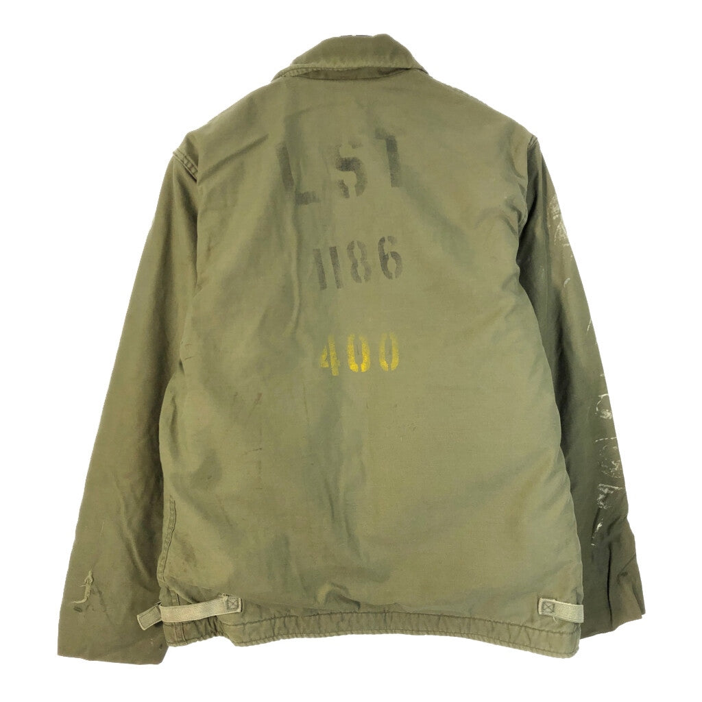 70s U.S. NAVY A-2 Deck Jacket Military Jacket