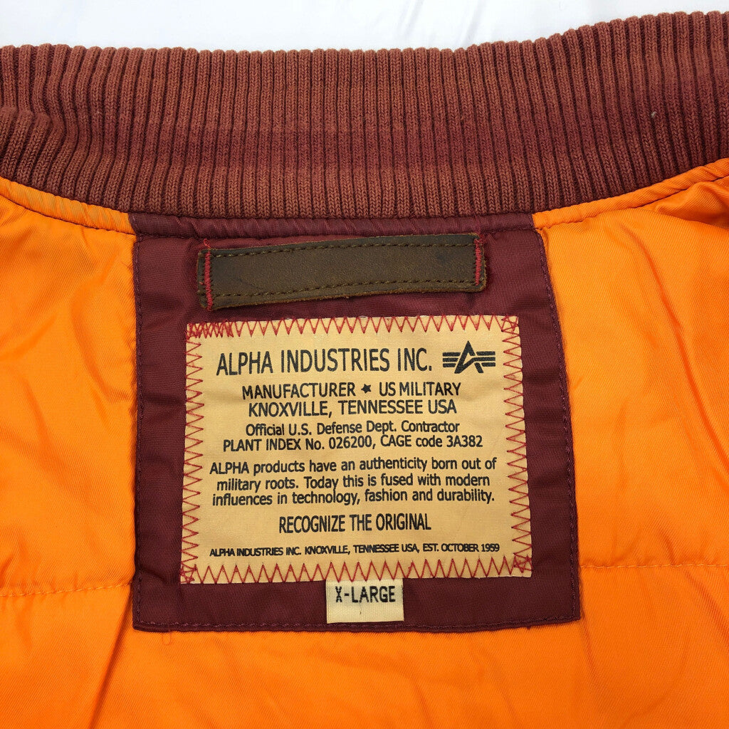 ALPHA INDUSTRIES MA-1 Flight Jacket Military