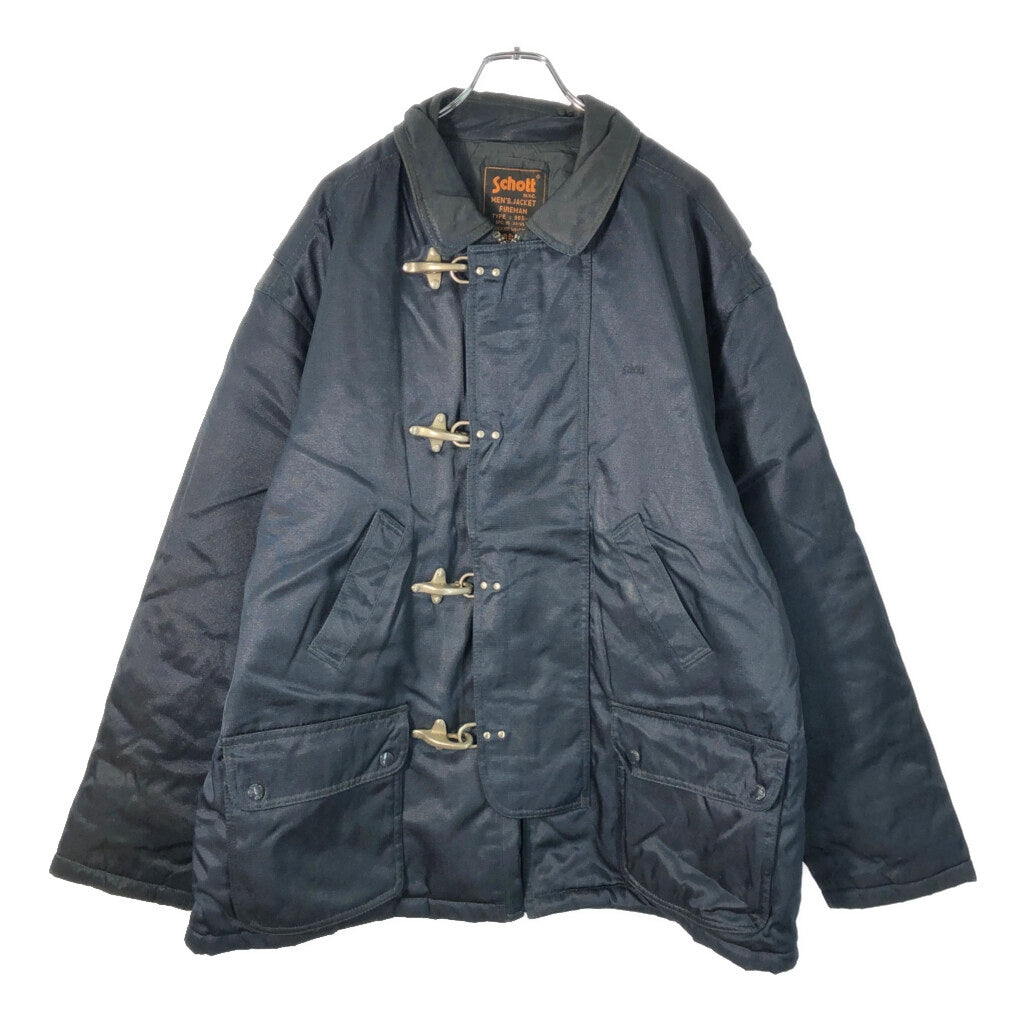 90s Schott Fireman Nylon Jacket