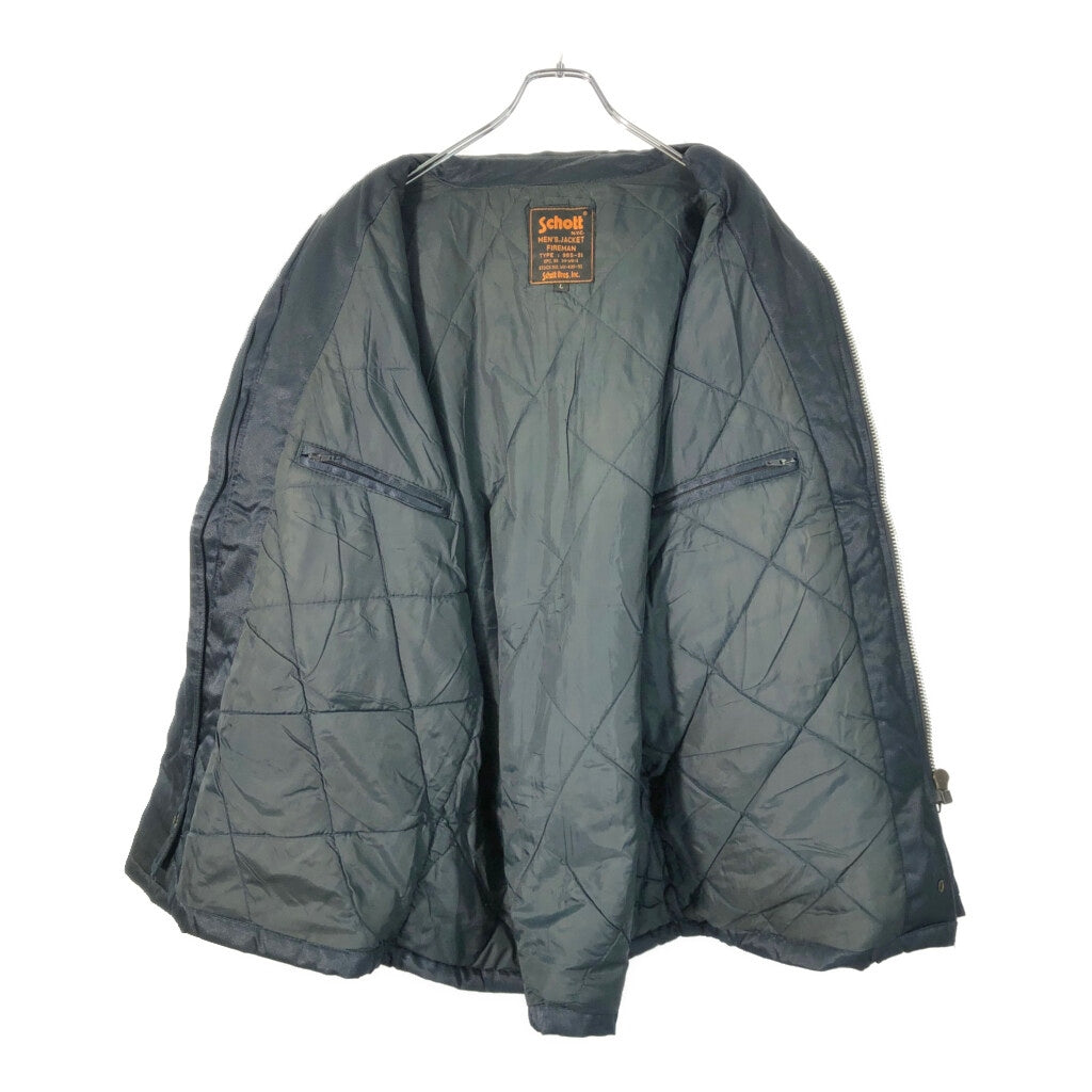 90s Schott Fireman Nylon Jacket