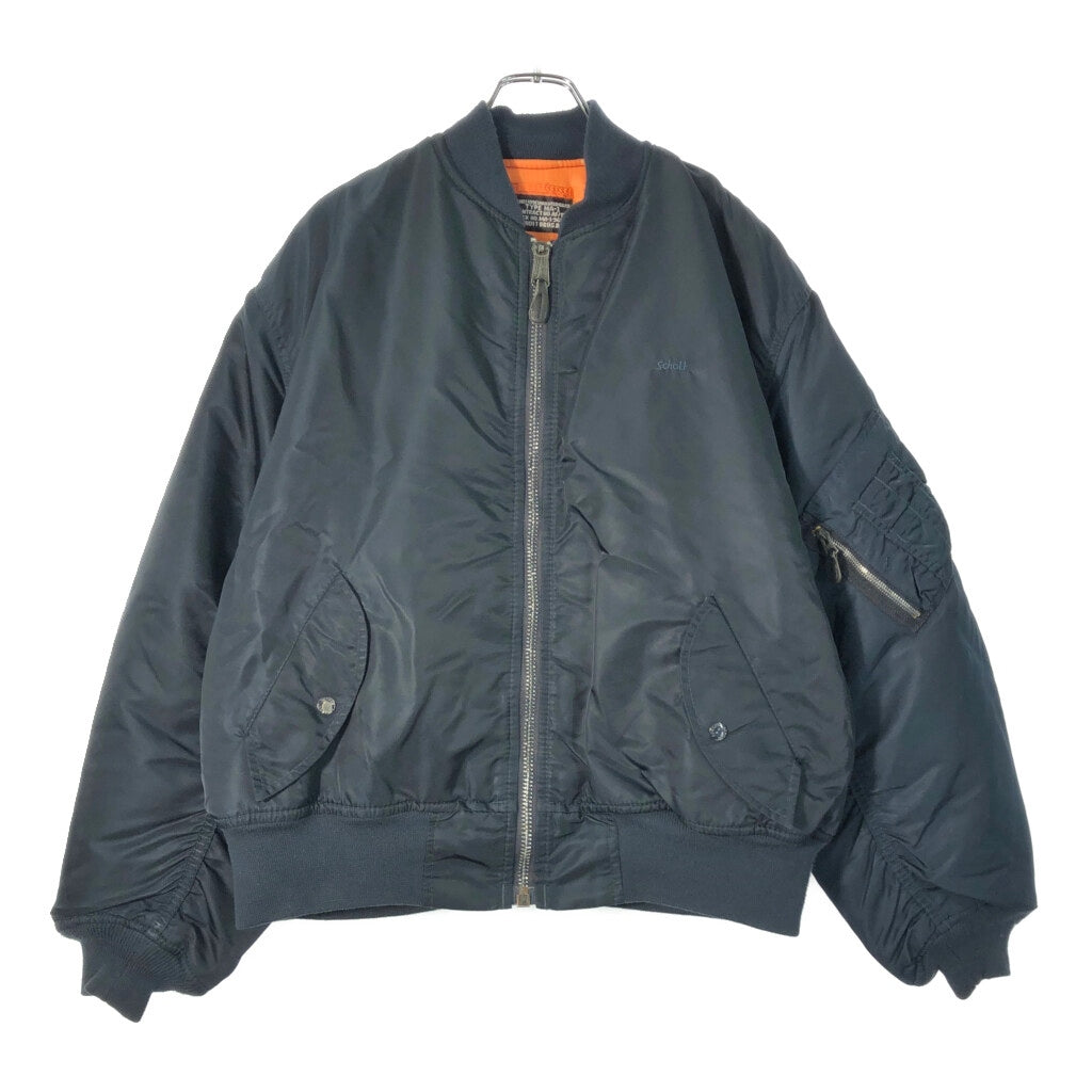 90s Schott MA-1 Flight Jacket Military Jacket